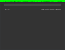 Tablet Screenshot of formal-evenings.com